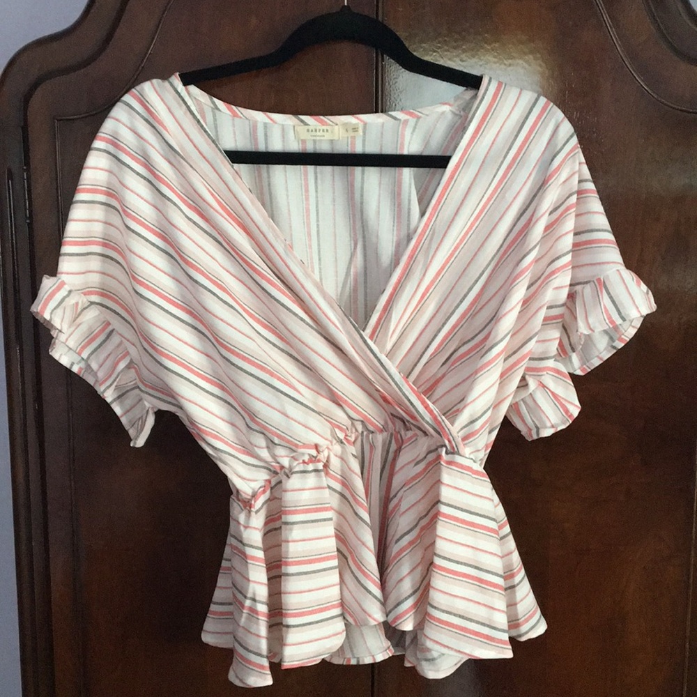 Francesca’s Peplum top